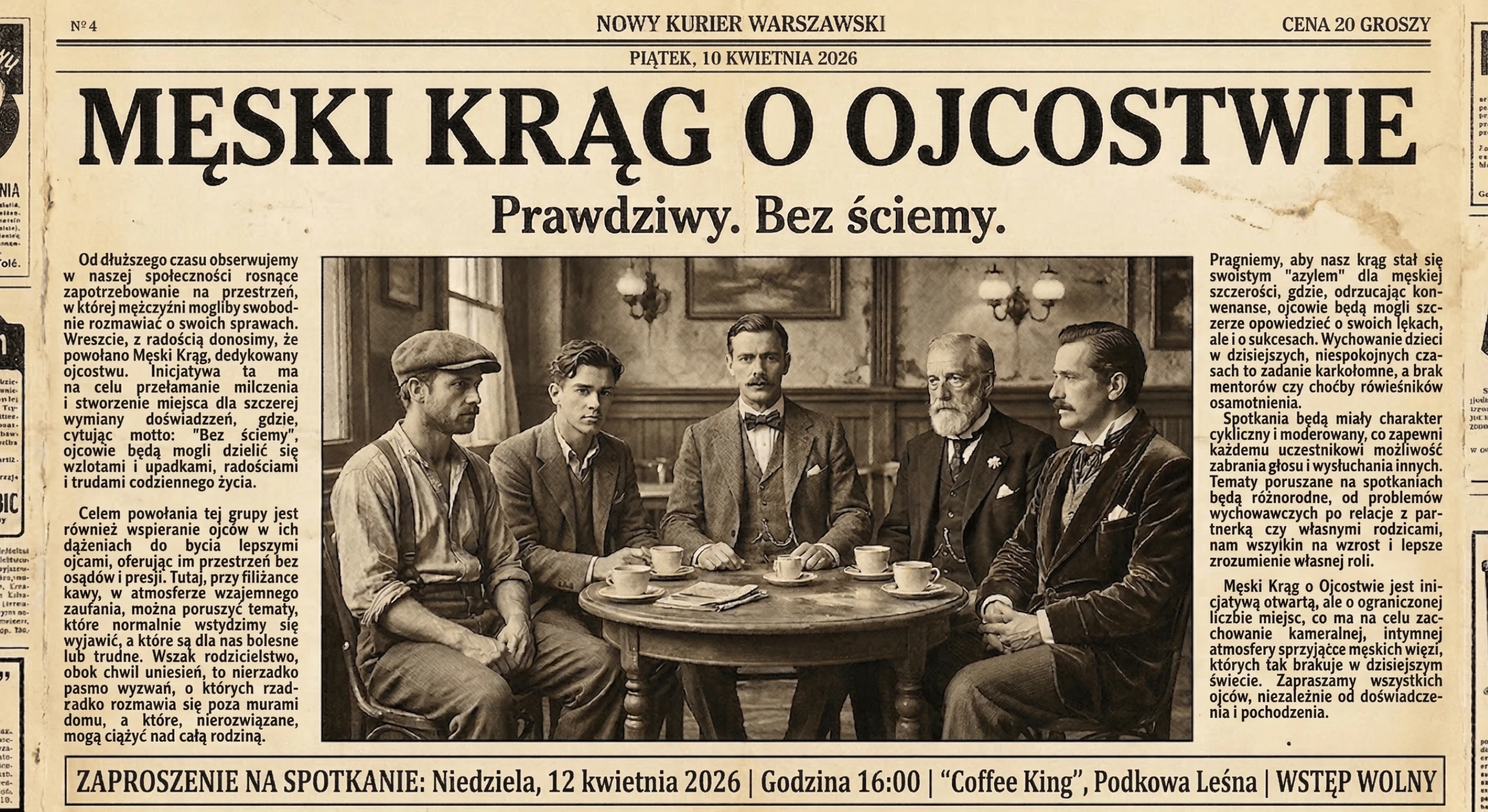 Męski Krąg o Ojcostwie